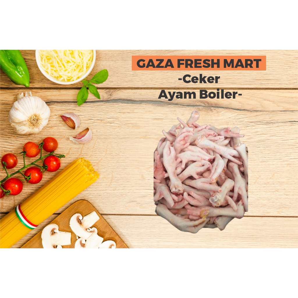 

CEKER AYAM - DAGING SEGAR HALAL POTONG UTUH EKOR FRESH CHICKEN BOILER KAKI AYAM