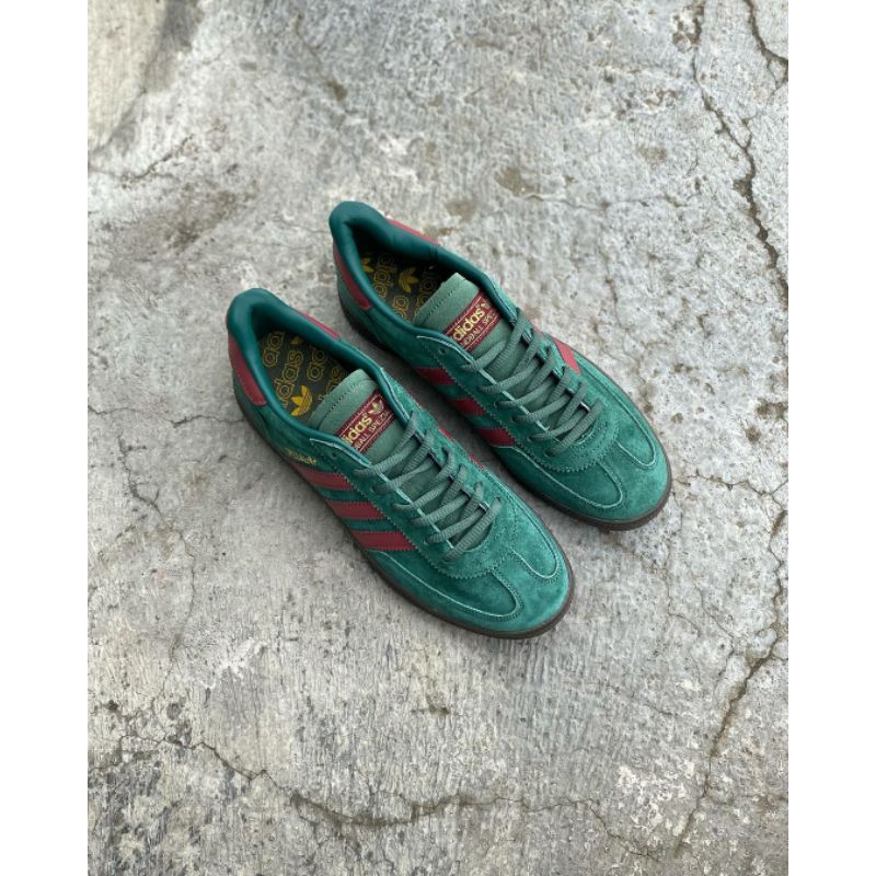 adidas spezial green burgundy