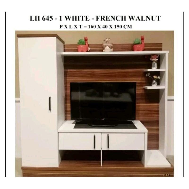 RAK TV PAJANGAN / WALL UNIT / RAK TV JUMBO / WALL UNIT TV BESAR / RAK TV PAJANGAN MODEL BARU