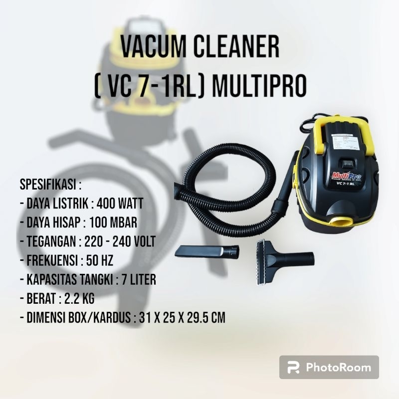 VACUM CLEANER (VC 7-1RL) MULTIPRO