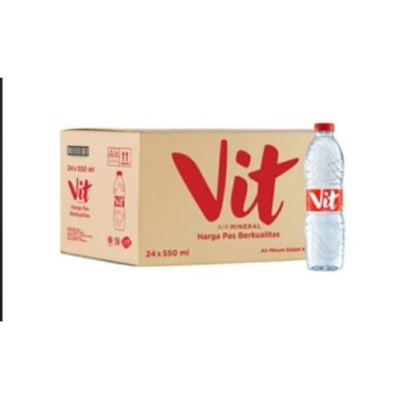 

Air Mineral Vit Botol 550ml (Dus)