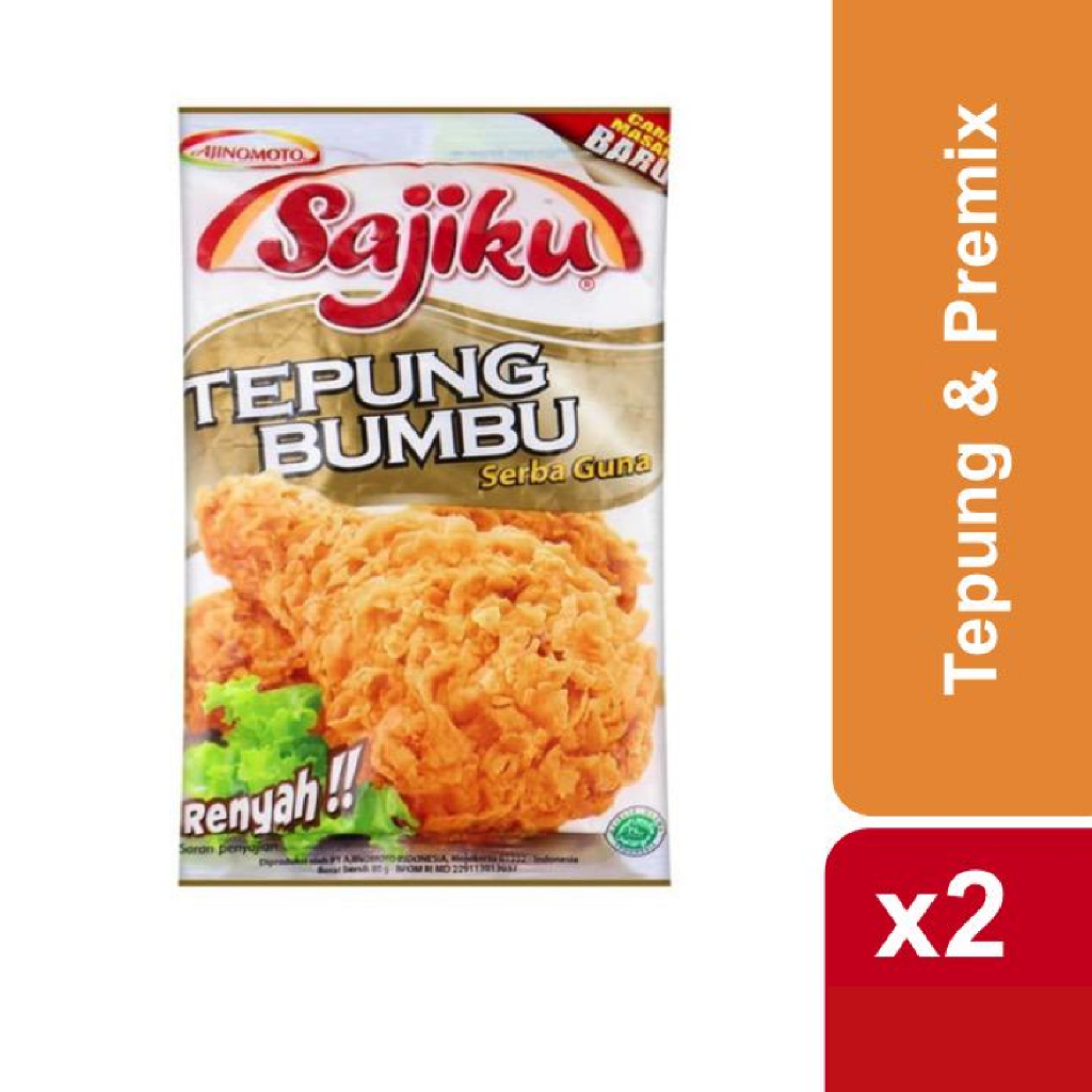 

Sajiku Tepung Bumbu Serba Guna 2 x 75 gr