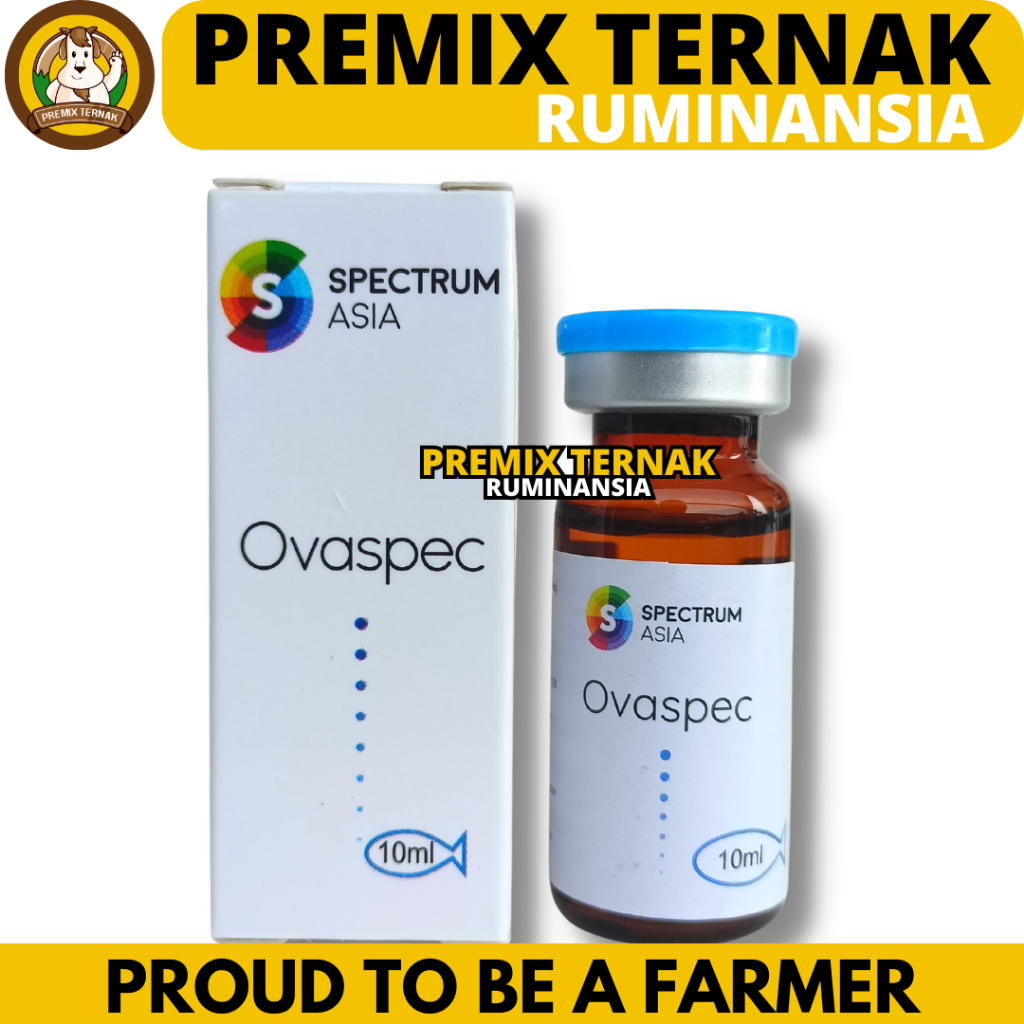 OVASPEC 10ML - Hormon Pemijah Ikan Pengganti Ovaprim