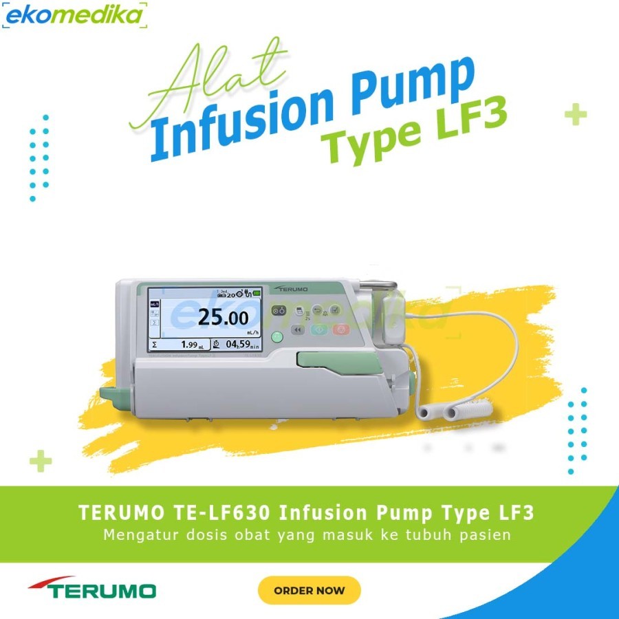 Infusion Pump Type LF3 TERUMO TE-LF630 - Infus Pump