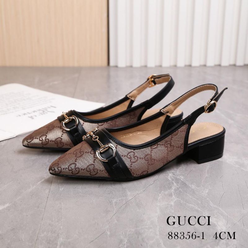 Sepatu Heels Impor Premium Gucci 88356-1