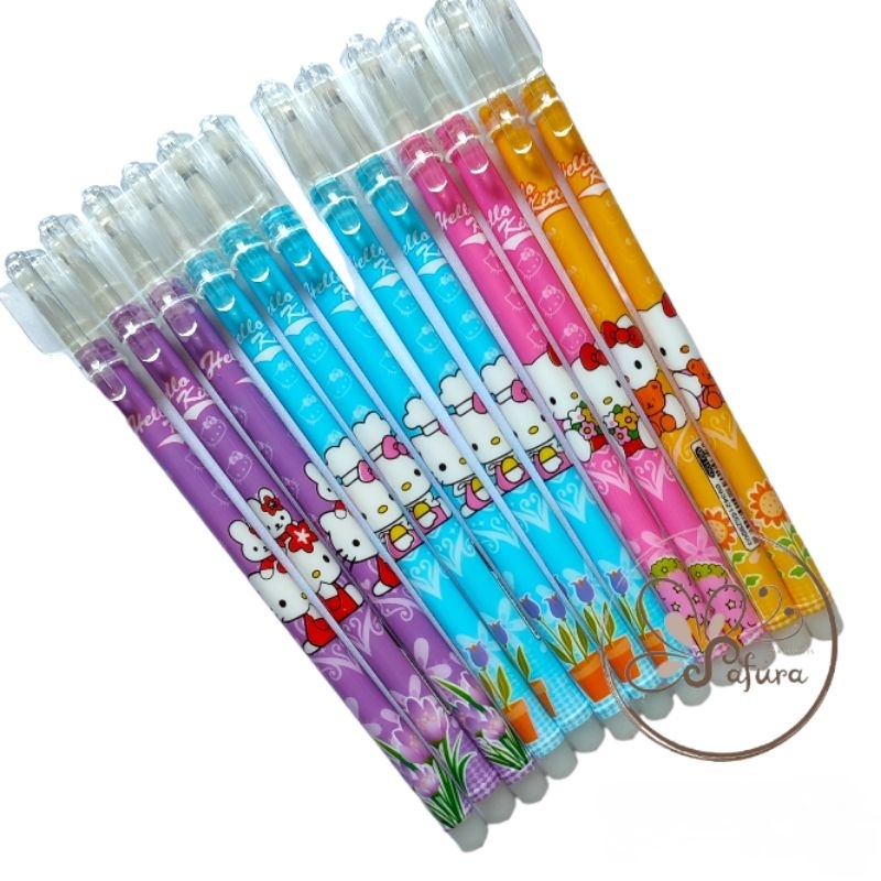 

pulpen hapus pulpen erasable pen hitam 1 lusin