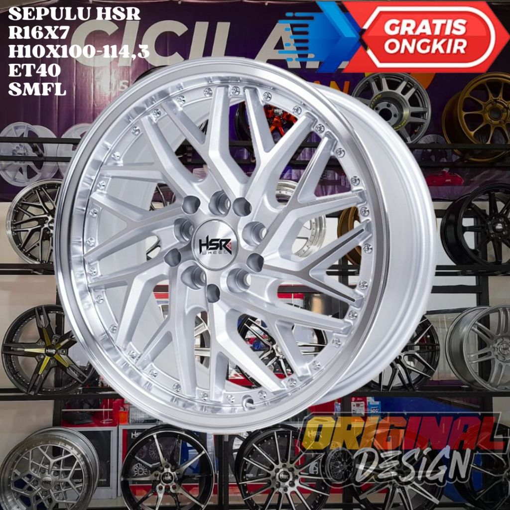 Velg Mobil Sienta , Avanza New , Biante , Ertiga , HSR SEPULU RING 16 R16