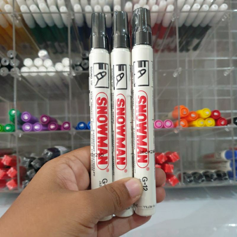 

(Bisa COD) Spidol Snowman Permanent Marker
