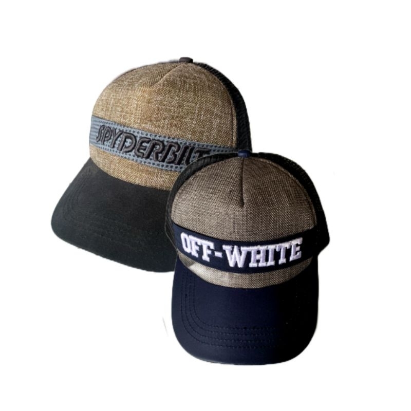 Topi Jaring Aplikasi Bordir