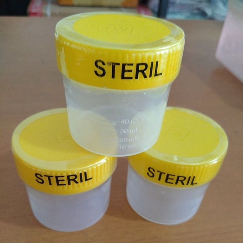 Pot Dahak Steril/Pot Sutum Steril