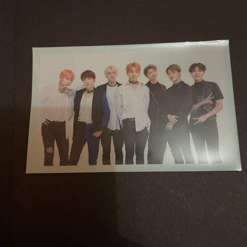 BTS FAKE LOVE AIRPLANE PT 2 JAPANESE FC FANCLUB SLEEVE PC