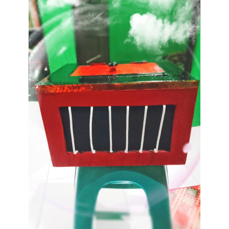 kotak munculkan burung/kelinci kecil