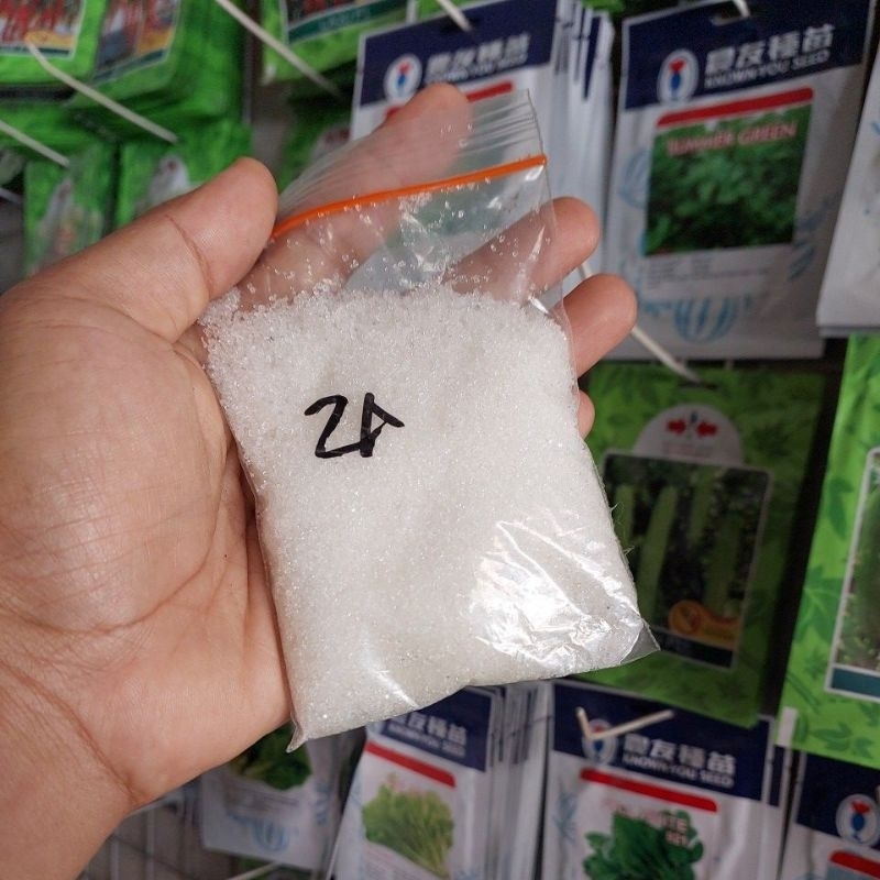 Pupuk ZA , Repack 100 gram - Menghijaukan daun