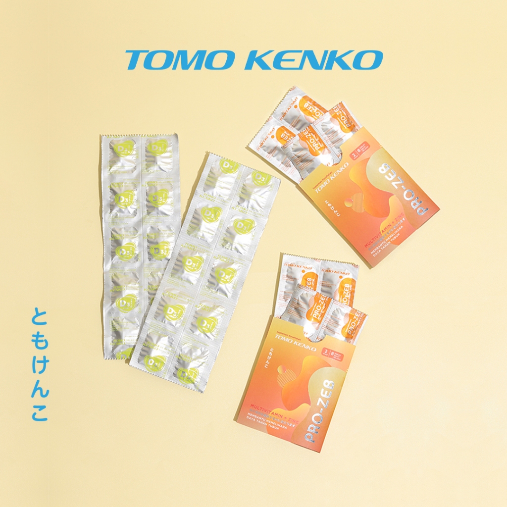 Tomo Kenko Combo Vitamin D3 & Pro-Zeb