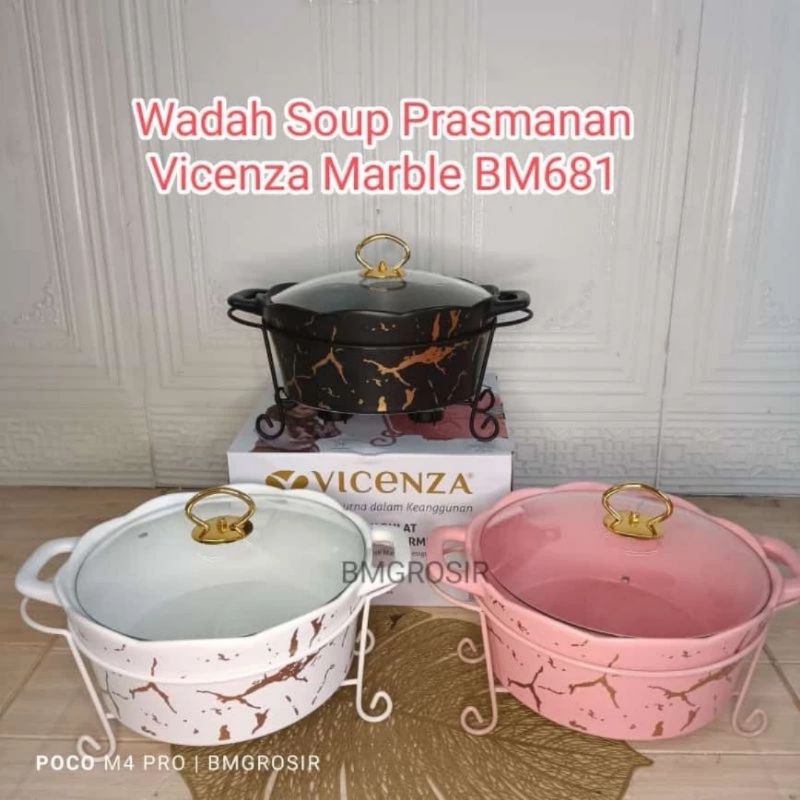 Wadah Saji Sop Keramik Vicenza / Prasmanan Soup Bulat Keramik Vicenza [ORIGINAL]