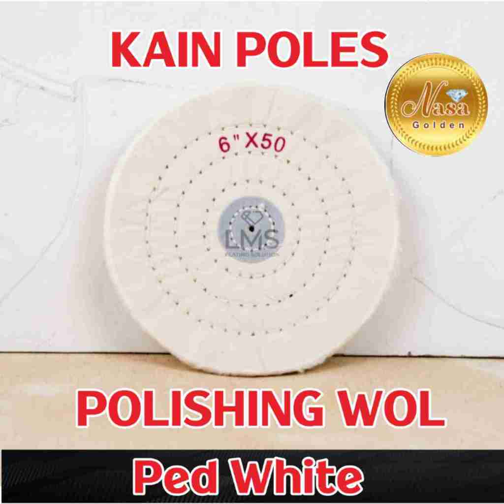 Kain Poles Penghalus Perhiasan Emas Perak