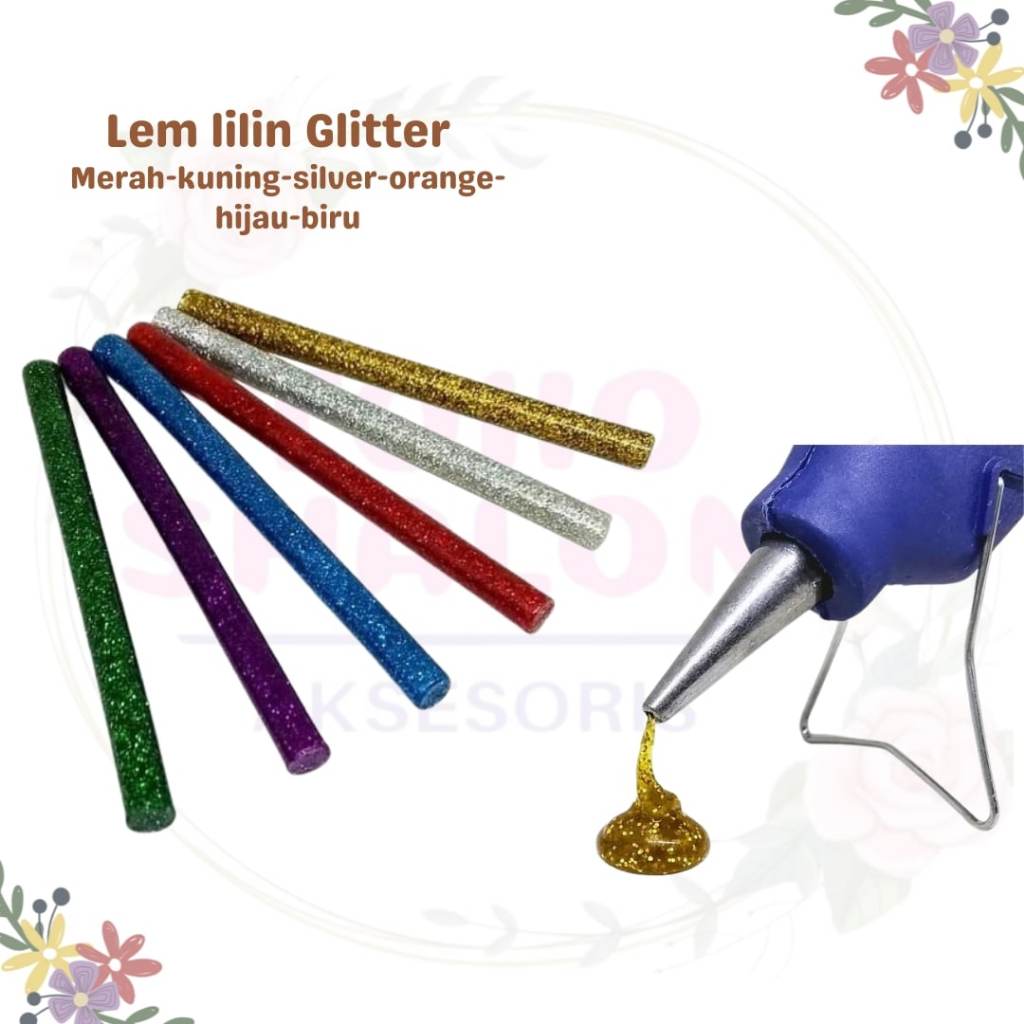 

ISI LEM TEMBAK KECIL IMP GLITER GLUE GUN REFILL GLITER / LEM TEMBAK GLUE GUN / ISI LEM GLITER ORIGINAL