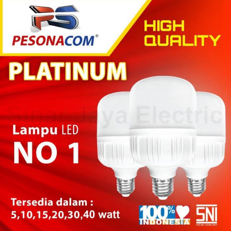 LAMPU LED PESONACOM CAHAYA PUTIH HEMAT ENERGI