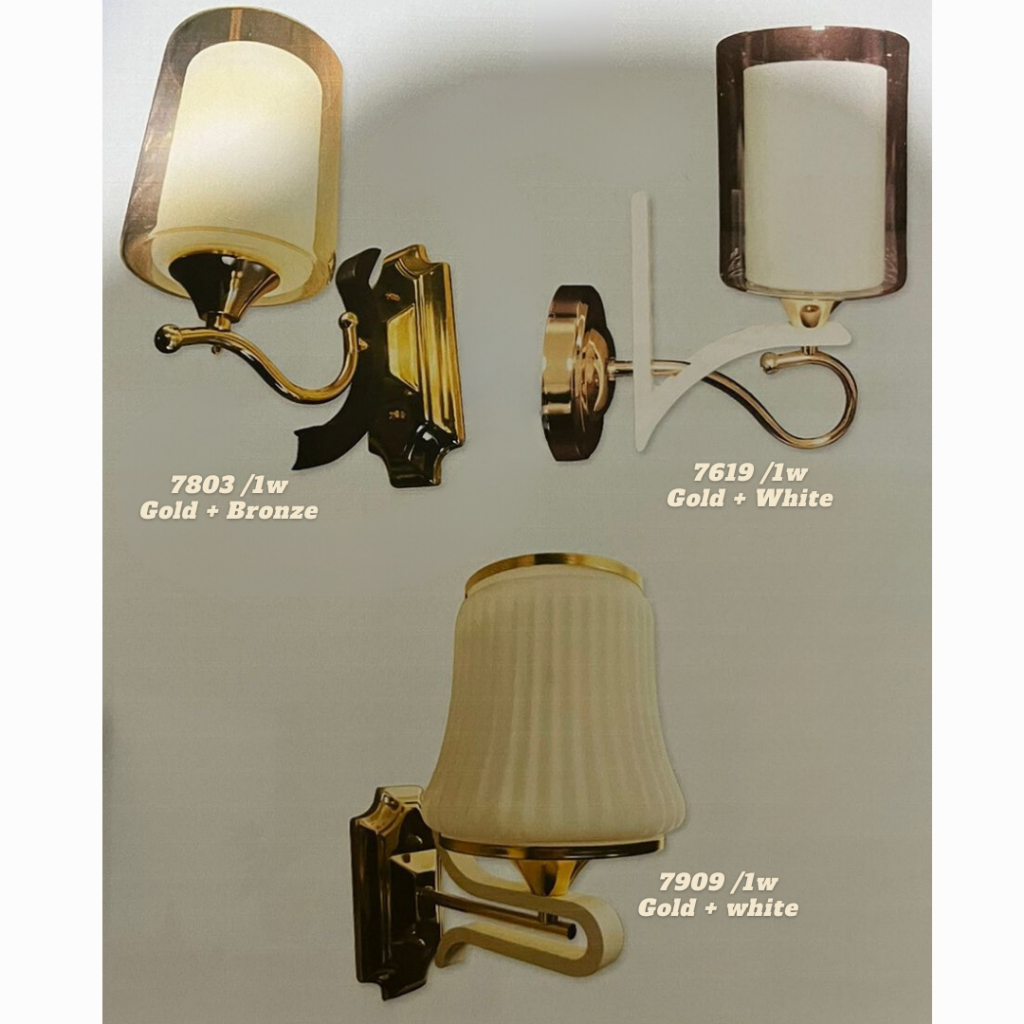 Lampu dinding hias klasik minimalis ruang tamu kamar