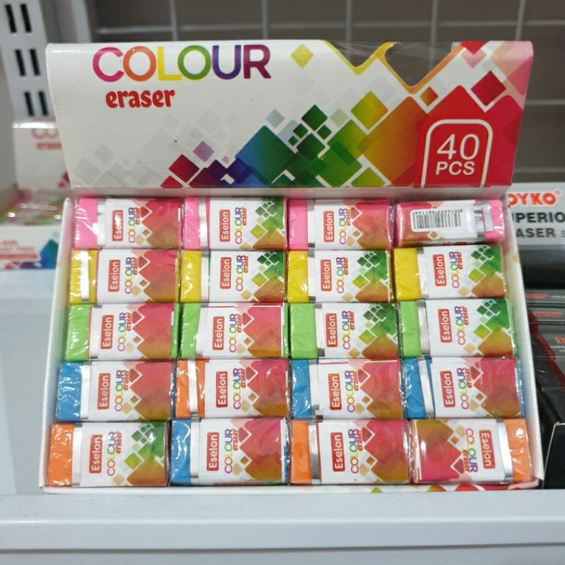 

(Bisa Cod) Penghapus Eselon COLOUR eraser