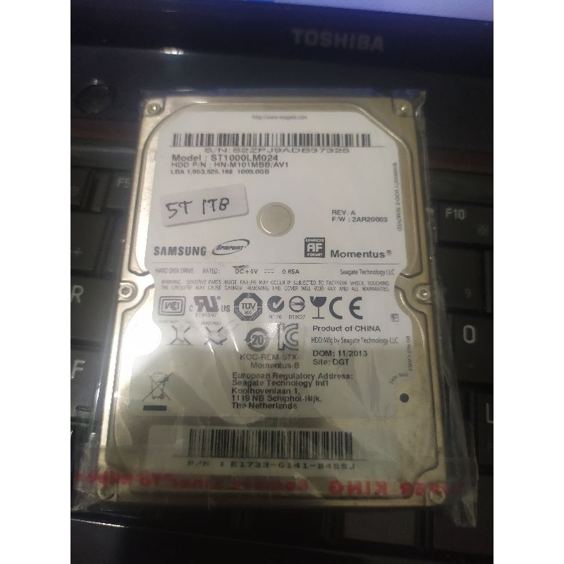 hardisk laptop 1tb