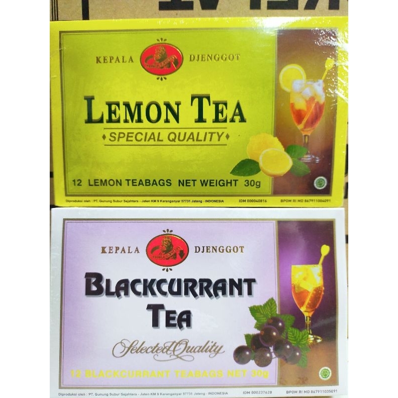 

Teh Lemon/Blackcurrant cap Kepala Djengot 30gr