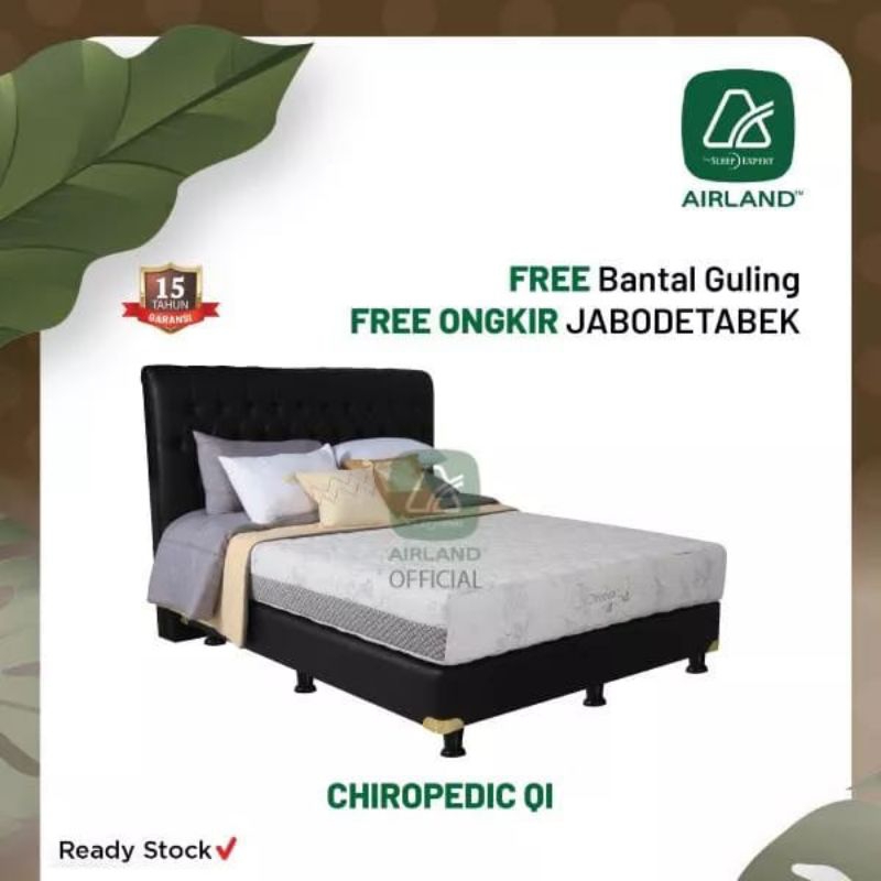 SPRING BED CHIROPDIC QI KASUR AIRLAND SPRING BED AIRLAND