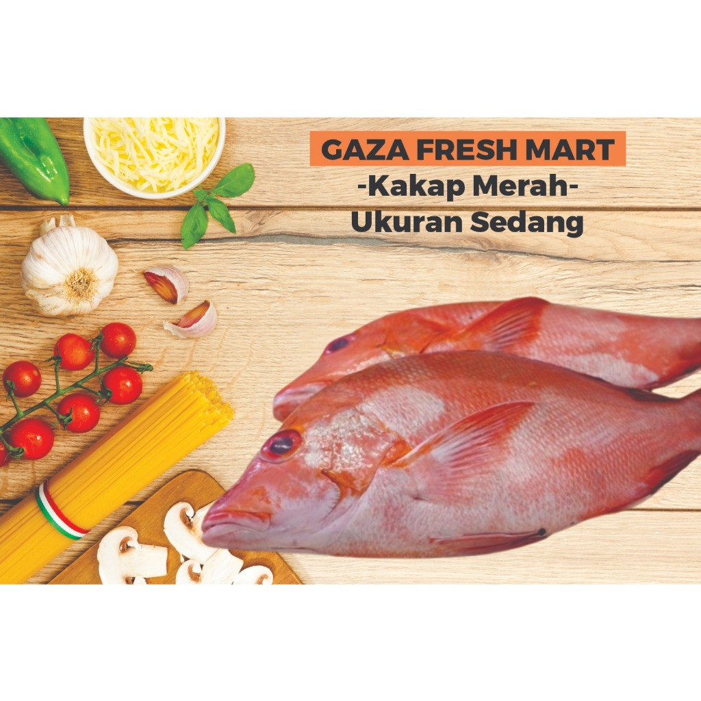 

KAKAP MERAH - IKAN KAKAP MERAH SEGAR SEAFOOD IKAN MURAH BANDUNG