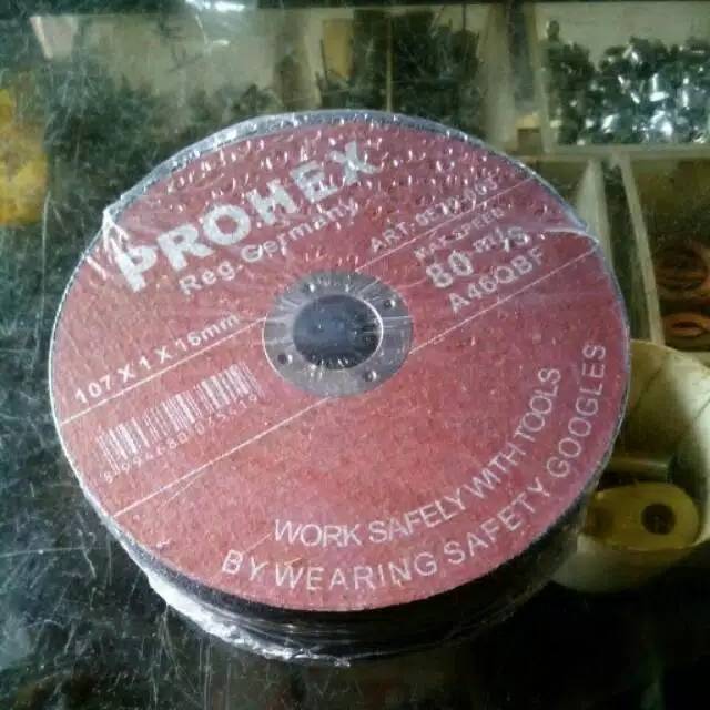 Mata Potong Besi/Stenlis Mata Potong Gerinda 4'Inch