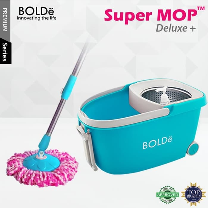 Alat Pel Lantai Super MOP Original BOLDe DELUXE +
