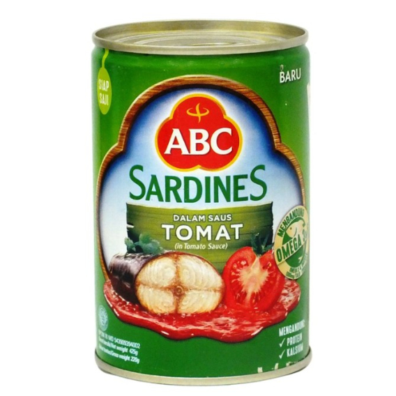 

ABC SARDINES TOMAT 155GR