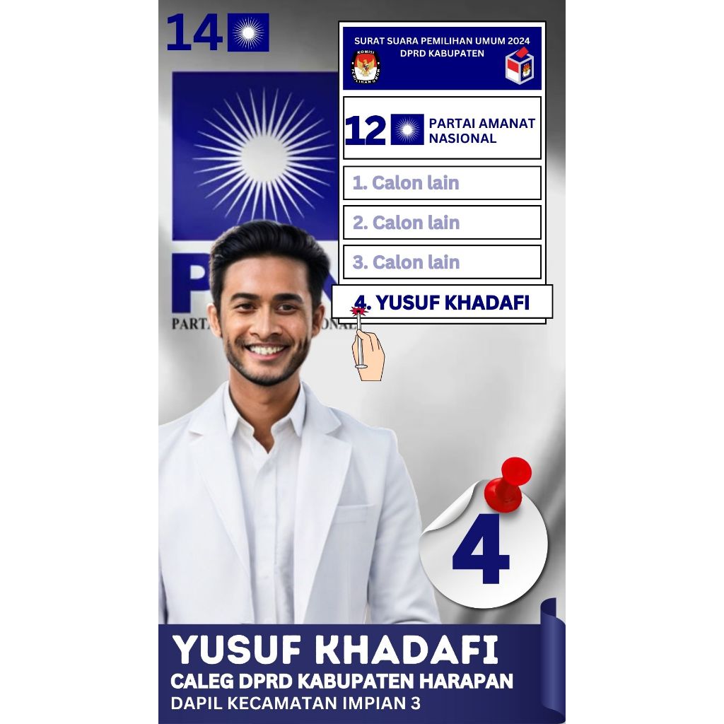 Video Kampanye PEMILU Partai PAN/ VIDEO CALEG