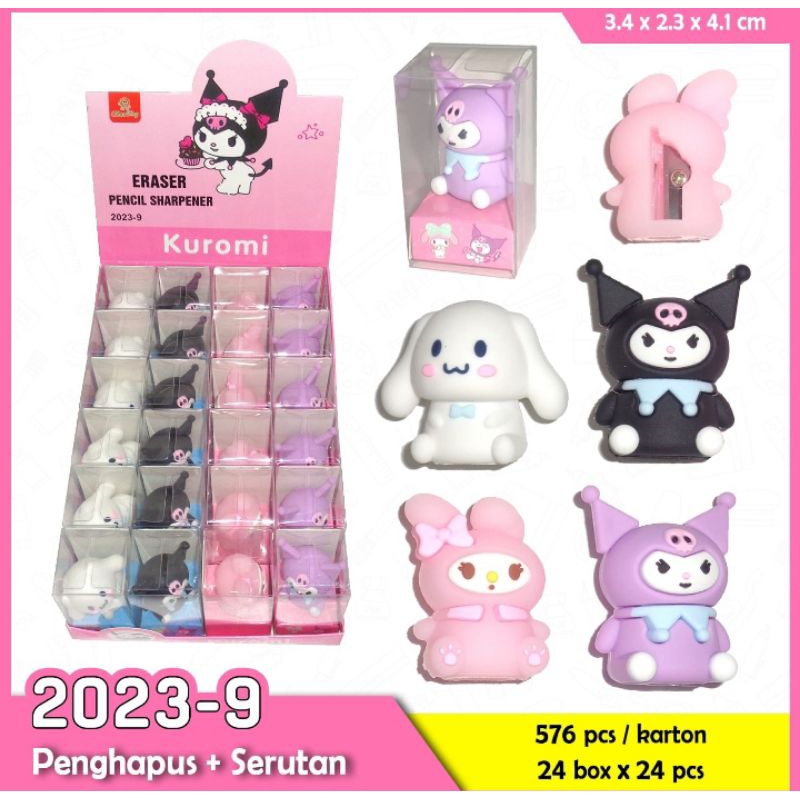 

rautan pensil bentuk Sanrio satuan