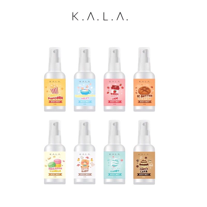 KALA BODYMIST PARFUM 60 ML / BODYMIST KALA / BODYMIST KALA COTTON CANDY