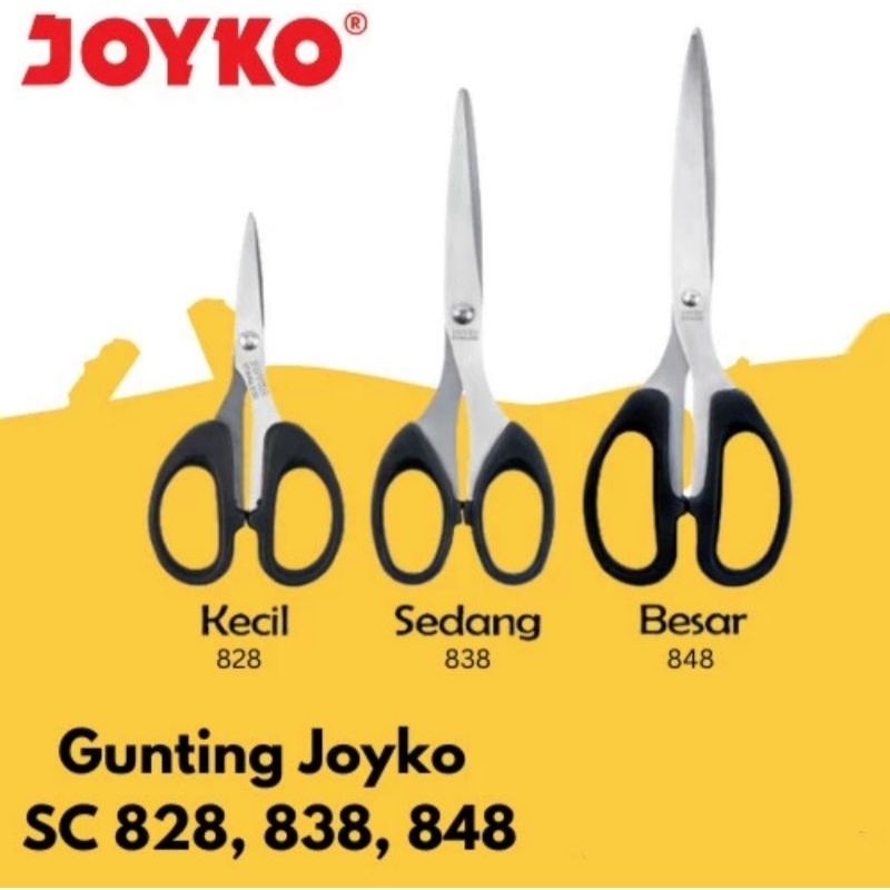 

JOYKO SCISSOR GUNTING BESAR GUNTING SEDANG GUNTING KECIL JAKARTA UTARA JAKARTA BARAT
