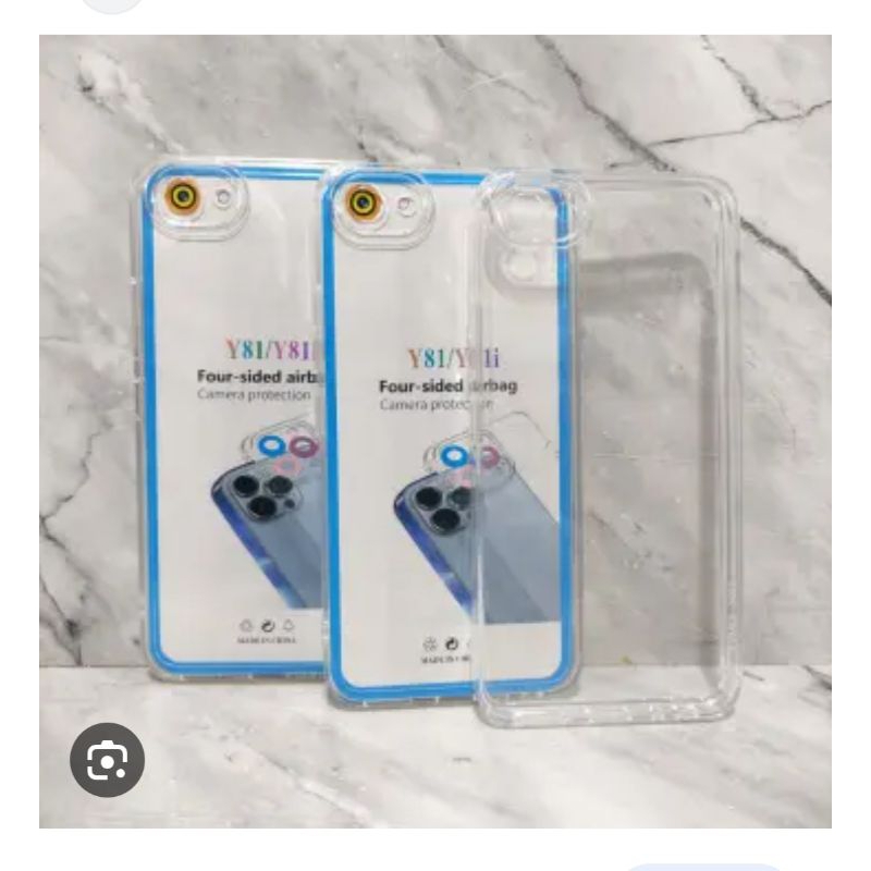 case bening transparan airbag vivo y81