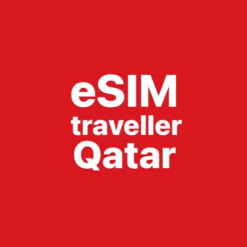 eSIM ROAMING QATAR PROVIDER TERBAIK NETWORK VODAFONE, OOREDOO SUPPORT 5G MASA AKTIF 30Hari (sinyal m