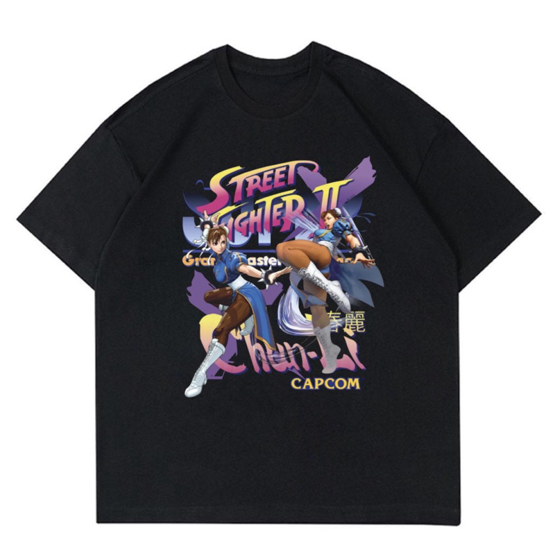 KAOS STREET FIGHTER VINTAGE | T-SHIRT BAJU GAMBAR STREET FIGHTER | KAOS STREET FIGHTER