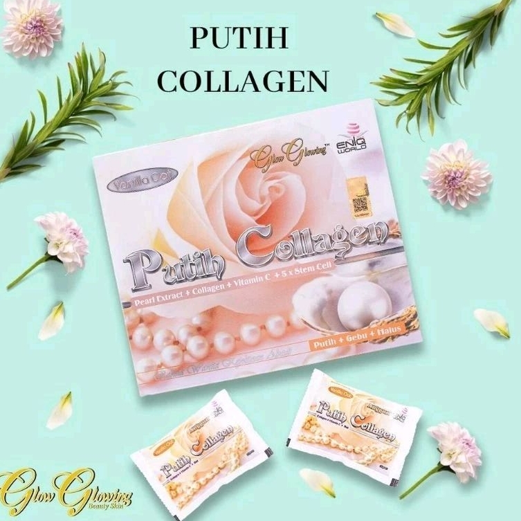 Putih Collagen Dara Anggun Glow Glowing 20s Original