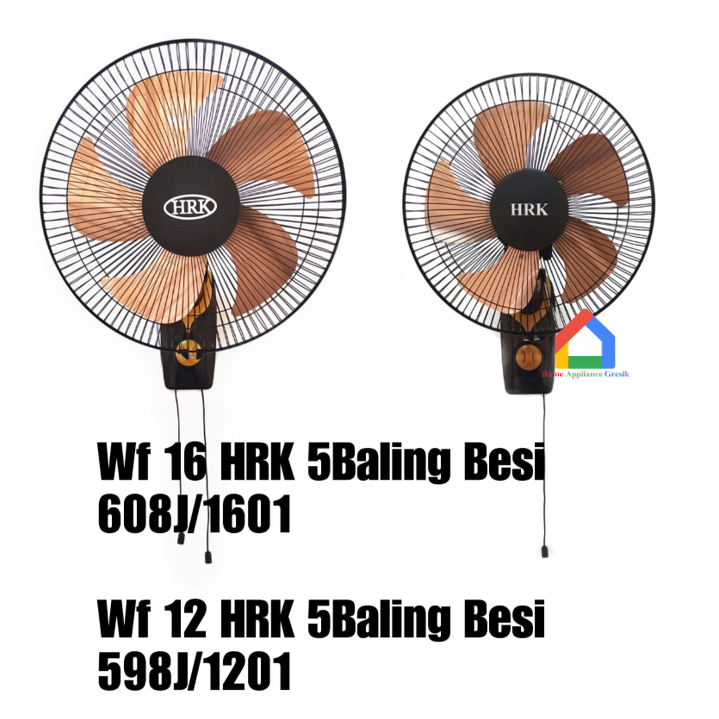 Kipas Angin HRK Dinding Besi WF 1201 12 Inch / HRK Kipas Angin WF1201