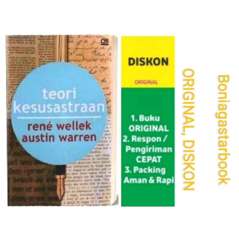 Teori Kesusastraan - Rene Wellek , Austin Warren
