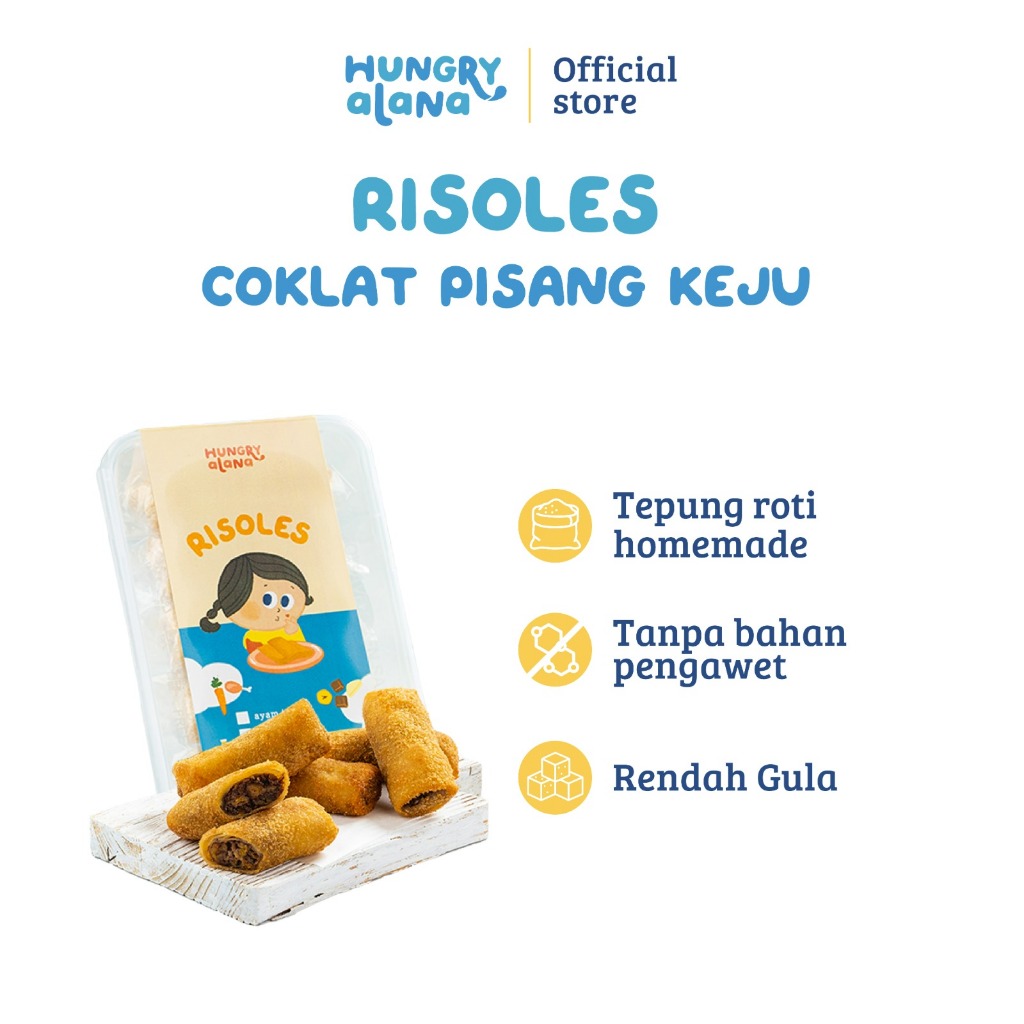 

Hungry Alana - Risoles Pisang Coklat Keju | Kids Friendly