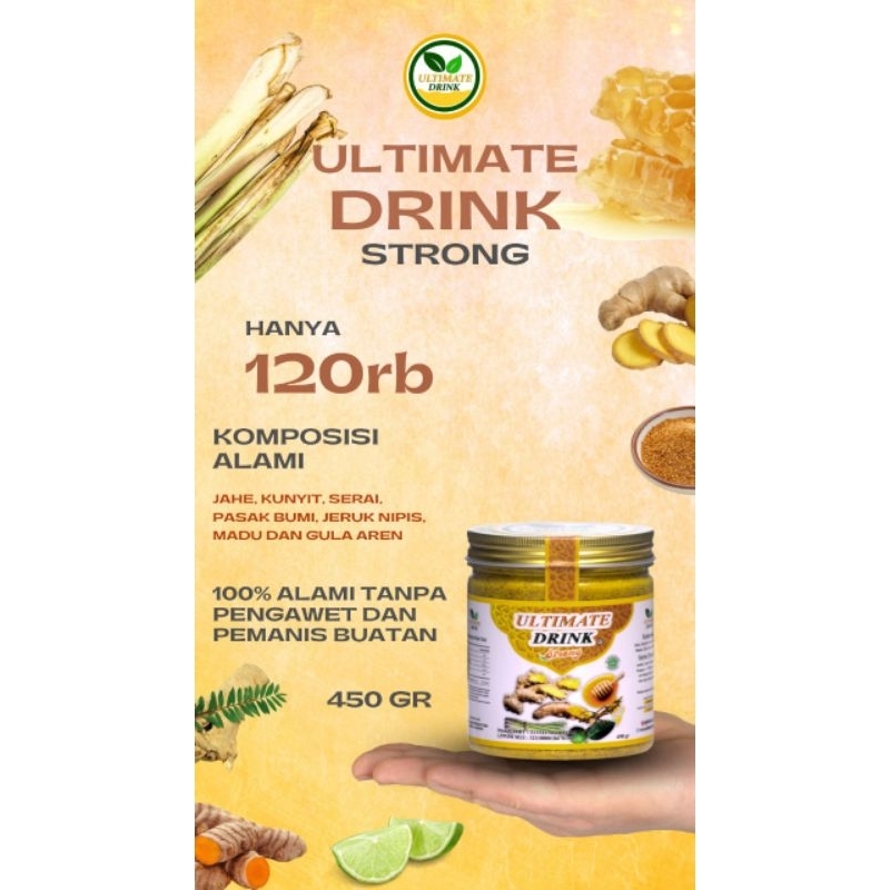 

Minuman rempah Ultimate drink Strong 450g