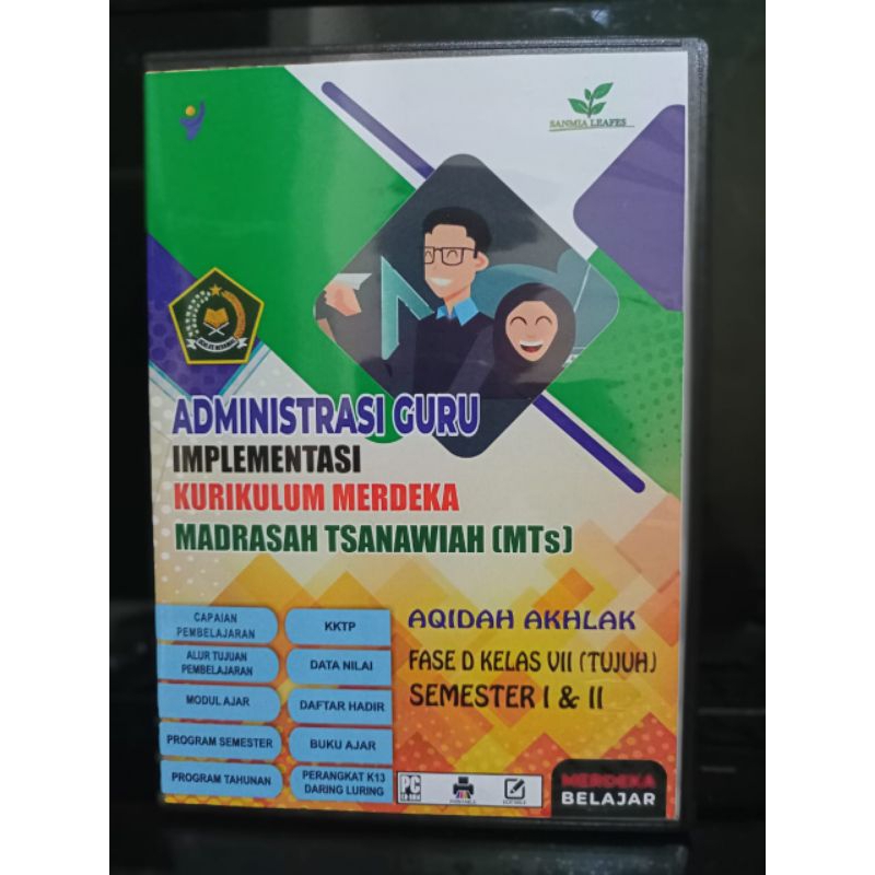 

CD ADMINISTRASI GURU KURIKULUM MERDEKA IKM (kls VII mapel aqidah akhlaq Mts)2 SEMESTER