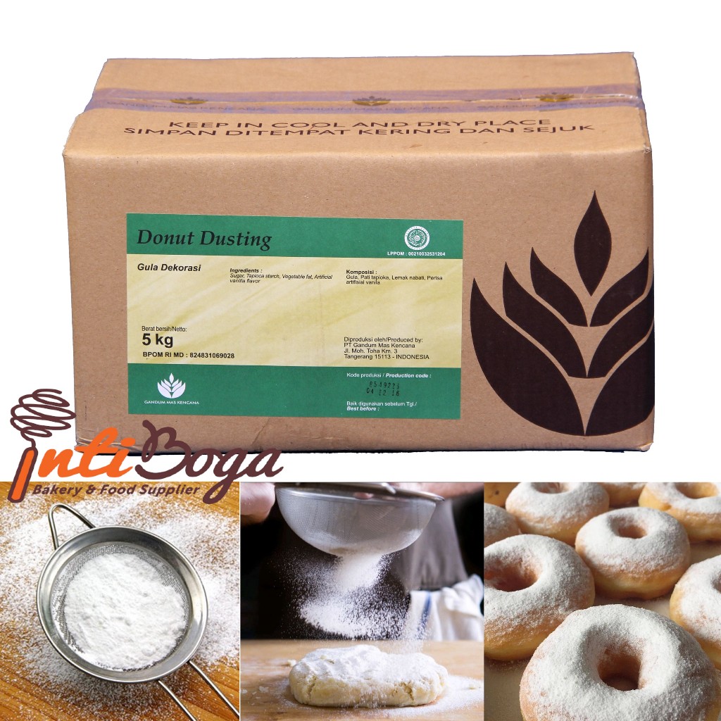 

Haan Donut Dusting 1 Kg – Gula Dekorasi Taburan Donat