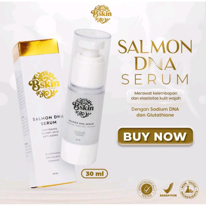 BSKIN SALMON DNA SERUM WHITENING PLUMPY SKIN ANTI AGING 30 ML