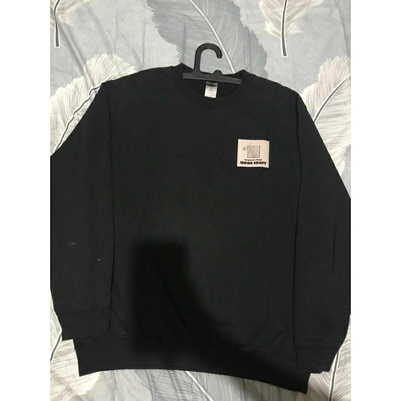 jaket crewnek Wood craft second bekas