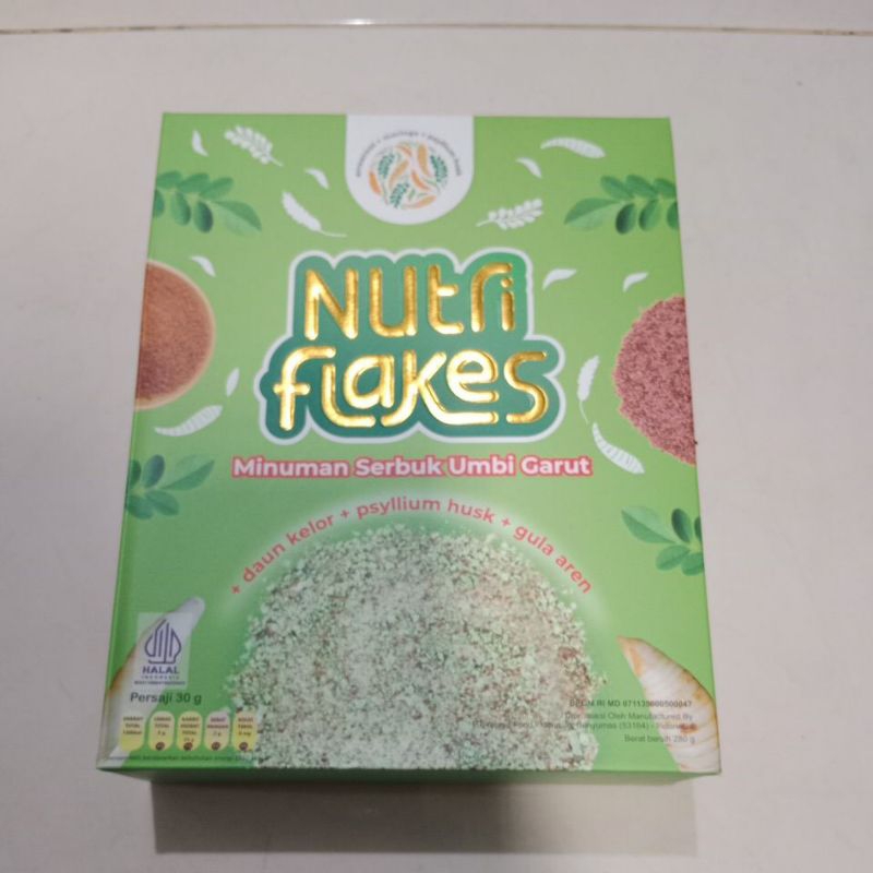 

Nutriflakes Minuman Serbuk Umbi Garut