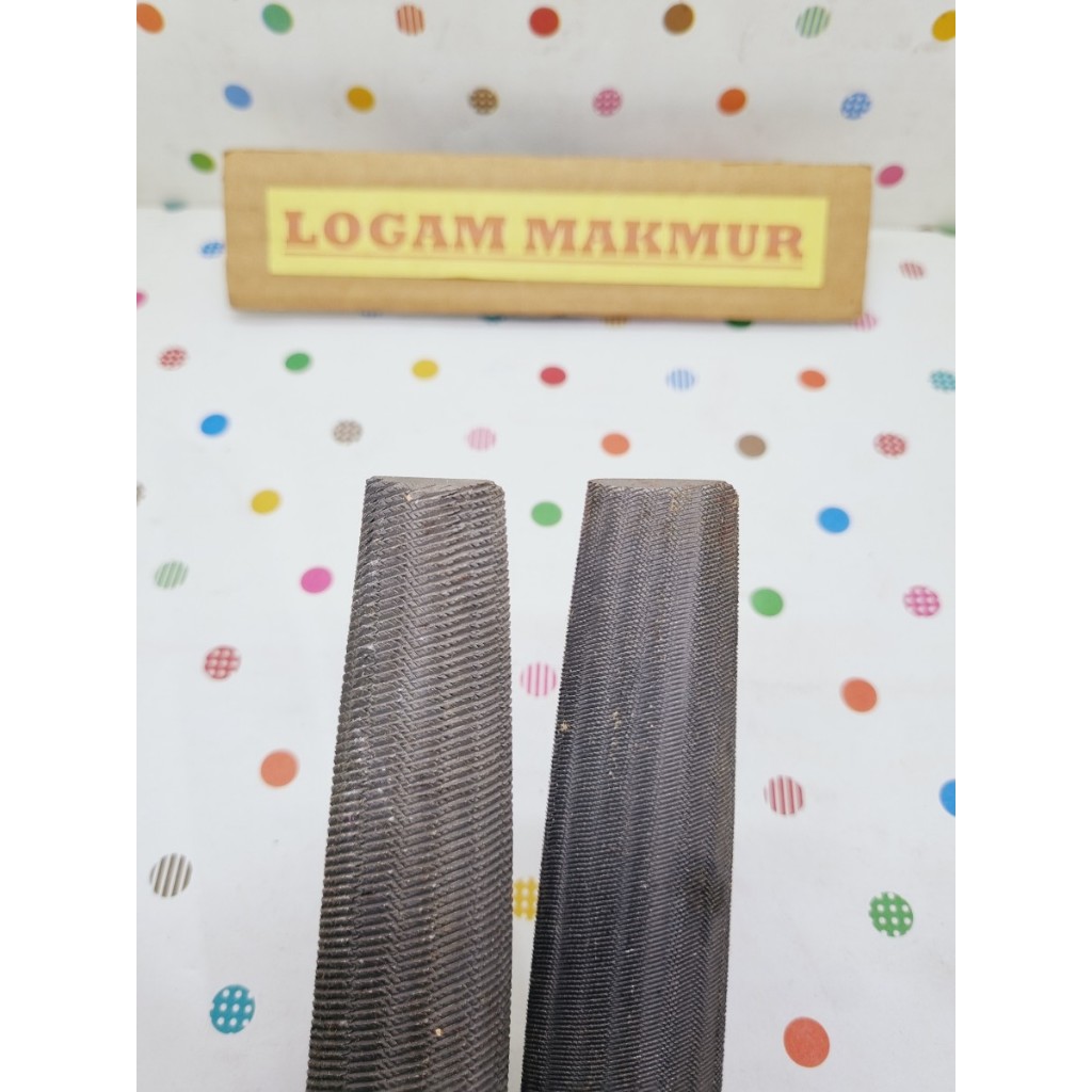 1 PC - KIKIR INDIA MODEL SETENGAH BULAT 12" (30CM) / BIDANG HALUS & KASAR