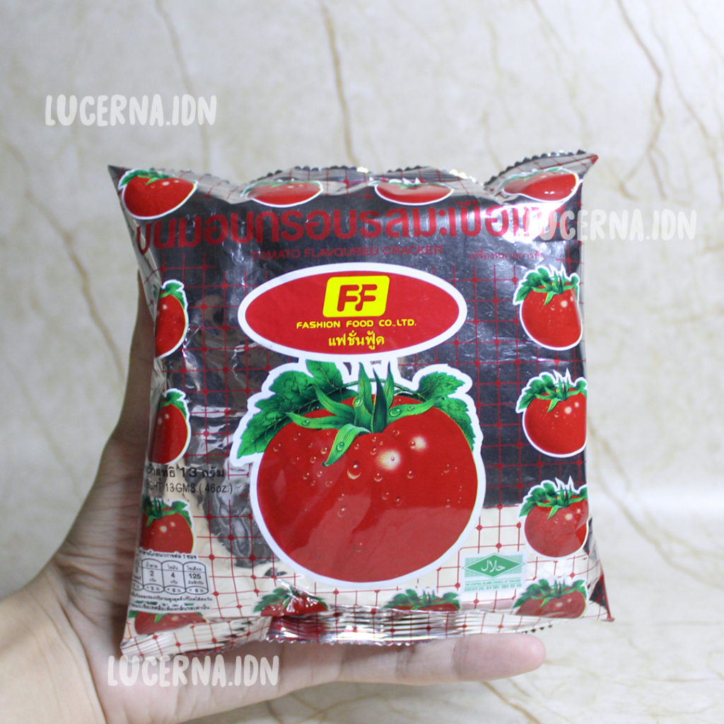 

SNACK JISOO TOMATO CRACKERS FF TOMATO THAI SNACK THAILAND